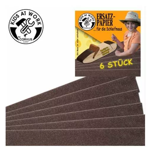 Kids At Work Extra Schuurpapier Schuurmuis