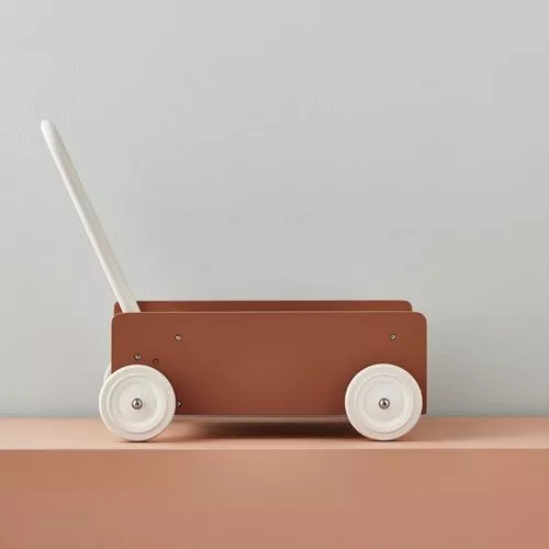 Kids Concept Loopwagen Abrikoos - Afbeelding 3