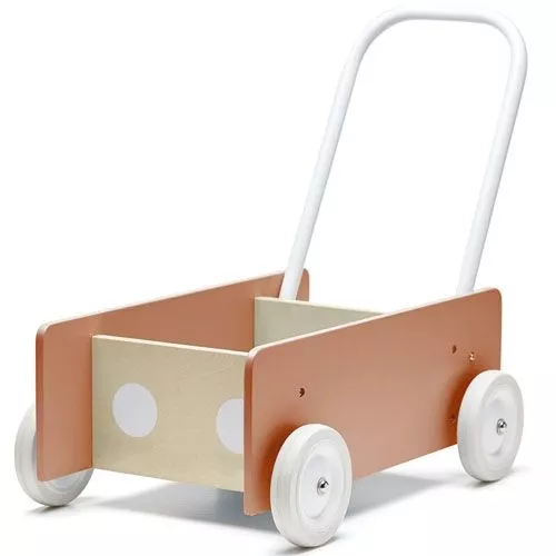 Kids Concept Loopwagen Abrikoos