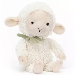 Jellycat Knuffelschaap Fuzzkin Lamb - 23 Cm