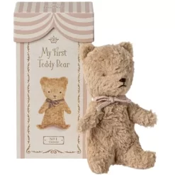 Maileg Knuffelbeer My First Teddy - Powder - 19 Cm