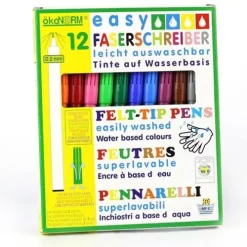 ökonorm Uitwasbare Viltstiften - 12st