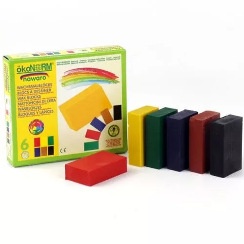 ökonorm Bijenwas Blokjes - 6st - Afbeelding 3