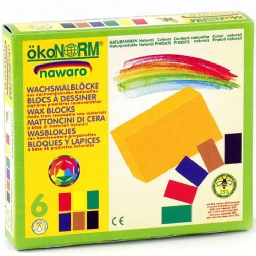 ökonorm Bijenwas Blokjes - 6st - Afbeelding 2