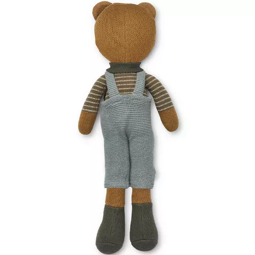 Liewood Knuffelbeer Robert Bear - Golden Caramel Multi Mix - Afbeelding 4