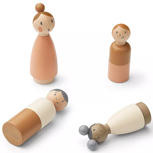 Liewood Poppenhuispoppen Lotta - Rose Mix - Afbeelding 2