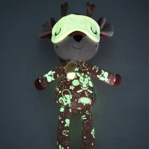 Lilliputiens Knuffel Slaapvriendje Glow In The Dark - Stella - 30 Cm - Afbeelding 3