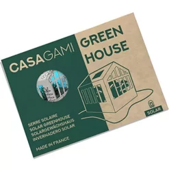 Litogami Bouwpakketje Plantenkas Met Zonnepaneel