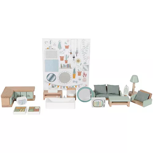 Little Dutch Poppenhuis Gemeubileerd - Afbeelding 6