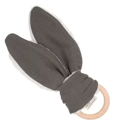 Little Indians Bijtring Konijn - Dusty Olive