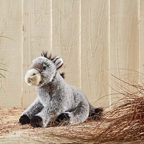 Living Nature Knuffelezel - 22 Cm - Afbeelding 2