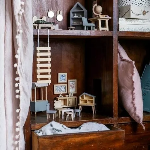 Lundby DIY Poppenhuis Slaapkamer - Afbeelding 2