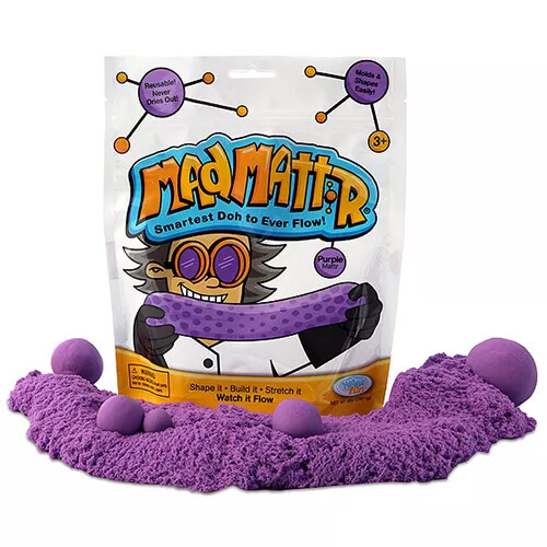 Mad Mattr Modelleerzand Paars - 283 Gr