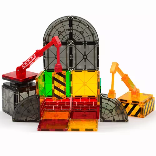 Magna-tiles Magnetische Tegels Builder - 32st - Afbeelding 5