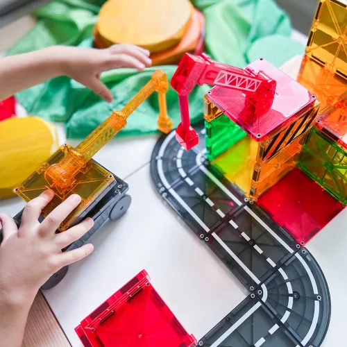 Magna-tiles Magnetische Tegels Builder - 32st - Afbeelding 2