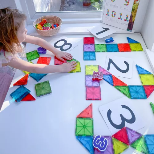 Magna-tiles Magnetische Tegels Metropolis - 110st - Afbeelding 4