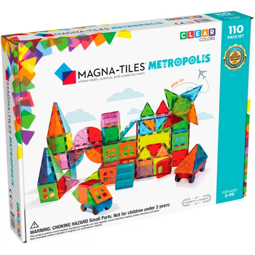 Magna-tiles Magnetische Tegels Metropolis - 110st