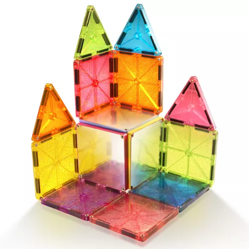 Magna-tiles Magnetische Tegels Stardust - 15st - Afbeelding 4