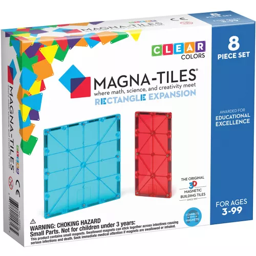 Magna-tiles Uitbreidingsset Rectangles - 8st