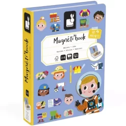 Janod Magneetboek Beroepen - 48st