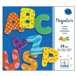 Djeco Magneten Versierde Letters - 38st