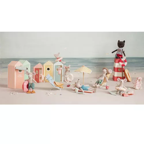 Maileg Strandtas - 7 Cm - Afbeelding 2