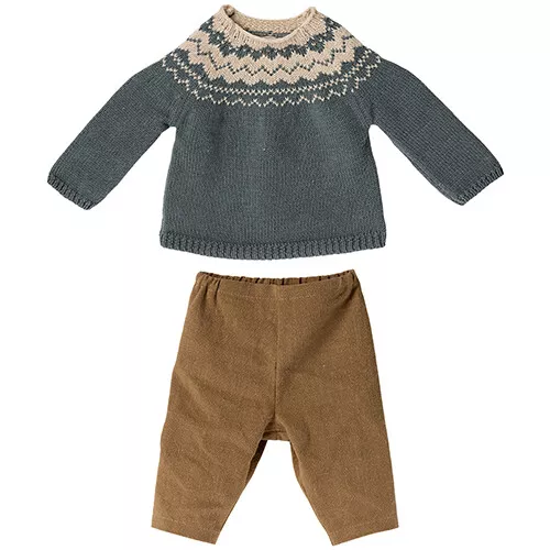 Maileg Knuffelkonijn Gebreide Trui - Maat 5 - 75 Cm - Afbeelding 2