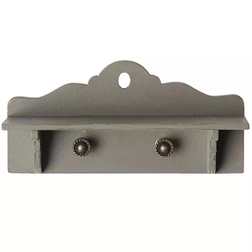 Maileg Poppenhuis Kapstok Met Plank - 4 Cm