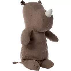 Maileg Safari Friends Neushoorn - Lichtbruin - 34 Cm