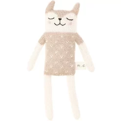 Main Sauvage Knuffelhert Sand - 22 Cm