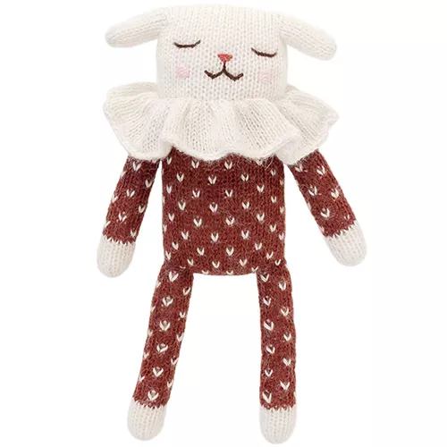 Main Sauvage Knuffellam Sienna Dots Pyjamas - 22 Cm