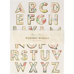 Meri-Meri Meri Meri Stickers Alfabet - Bloemen