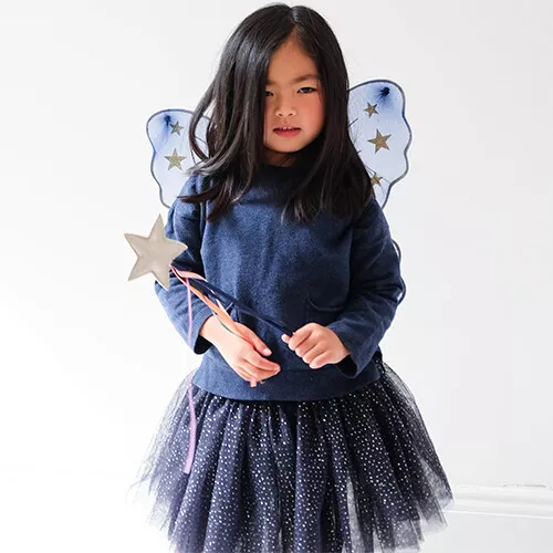 Mimi & Lula Tule Kinderrok - Midnight Sparkle - Afbeelding 4