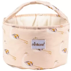 Minikane Poppen Opbergmand Peacocks Roses - 11 Cm