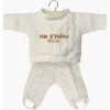 Minikane Poppenkledingset Jérôme - Ecru - 34 Cm