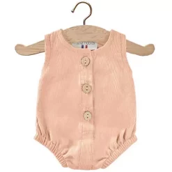 Minikane Poppenromper Sacha - Saumon - 34 Cm