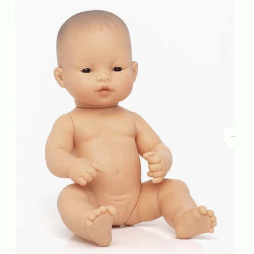 Miniland Babypop Aziatisch Met Ondergoed - Meisje - 32 Cm - Afbeelding 3