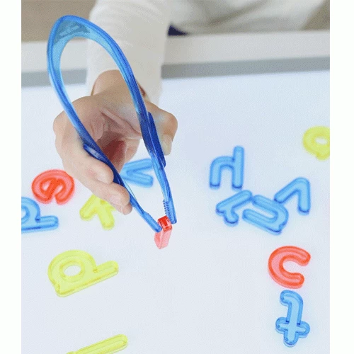 Miniland Transparant Gekleurde Pincet - Assorti - Afbeelding 4