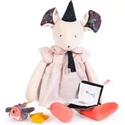 Moulin Roty Activiteitenknuffel Muis - 55 Cm