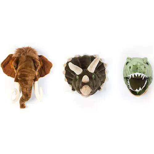 Wild & Soft Trophy Mini Heads Prehistorisch - 3st