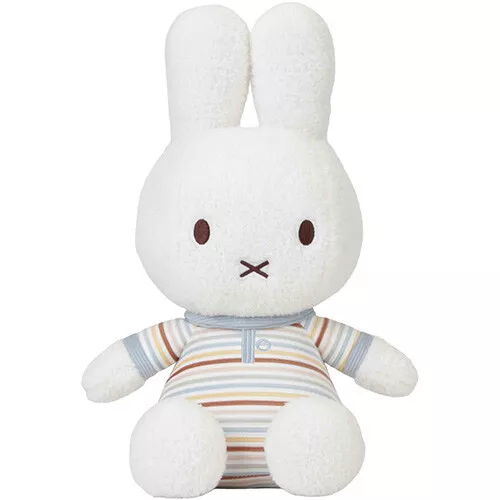 Little Dutch Knuffelkonijn Nijntje - Vintage Sunny Stripes - 35 Cm