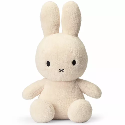 Nijntje-miffy Terry Knuffelkonijn 33 Cm - Crème