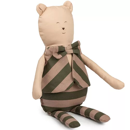 Nobodinoz Knuffelbeer Majestic - Green - 53 Cm