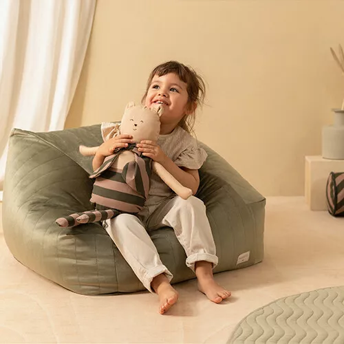 Nobodinoz Knuffelbeer Majestic - Green - 53 Cm - Afbeelding 3