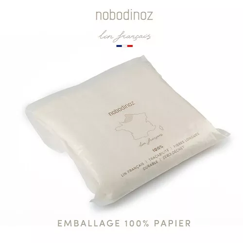 Nobodinoz Knuffeldoek Lin Français - Bird - Off White - Afbeelding 9