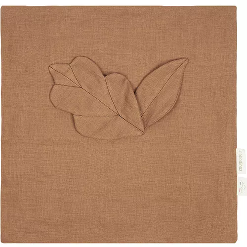 Nobodinoz Knuffeldoek Lin Français - Leaf - Noisette - Afbeelding 2