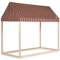 Nobodinoz Speelhuis Majestic - Marsala Taupe Stripes