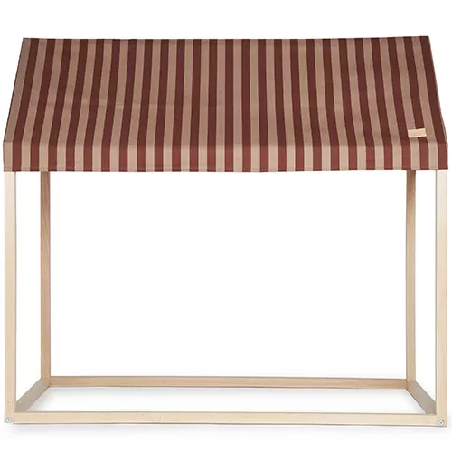 Nobodinoz Speelhuis Majestic - Marsala Taupe Stripes - Afbeelding 2