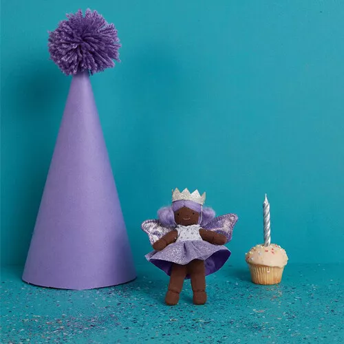 Olli Ella Holdie Folk Poppenhuispop Fairy - Bluebell - 11 Cm - Afbeelding 6