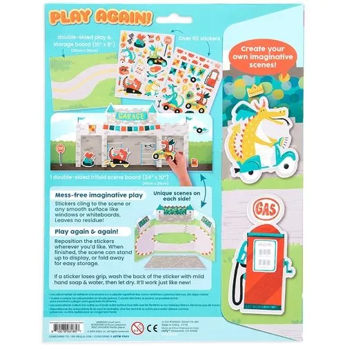 Ooly Herbruikbare Stickers - Drakenrace - Afbeelding 2